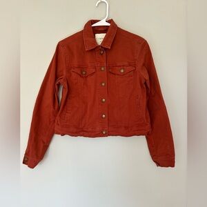 Bagatelle Collection Rust Orange Jacket, Women’s Small!